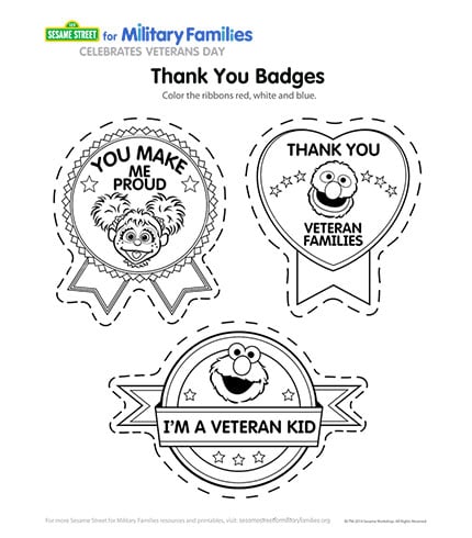 veterans day thank you coloring page